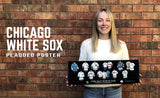 Chicago White Sox uniform history poster