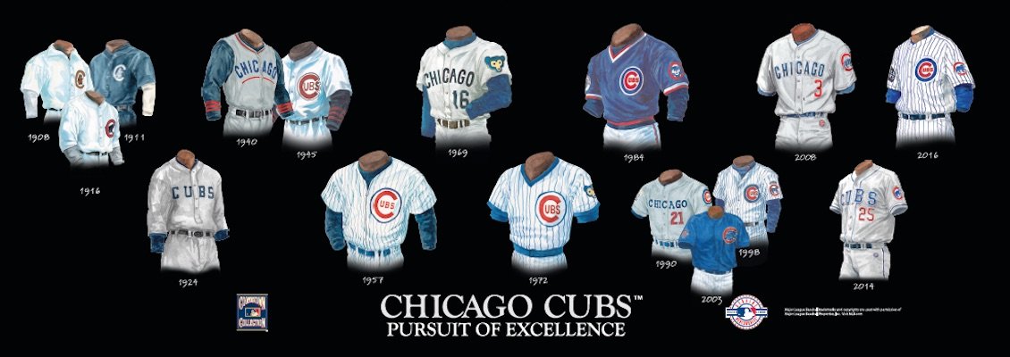 1908 chicago cubs uniform