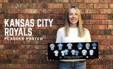 Kansas City Royals uniform history poster