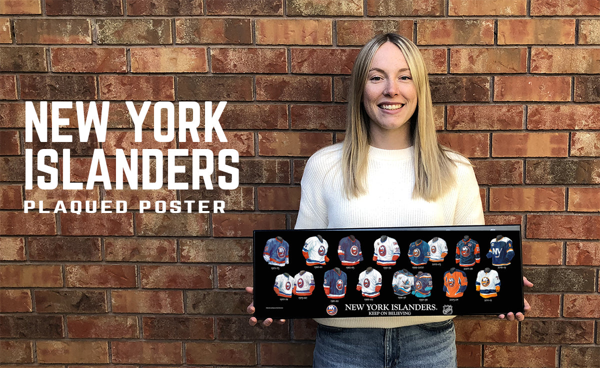 Framed and Matted Evolution History New York Islanders Uniforms Print — The  Greatest-Scapes