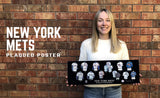 New York Mets uniform history poster