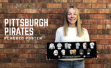 Pittsburgh Pirates uniform history poster
