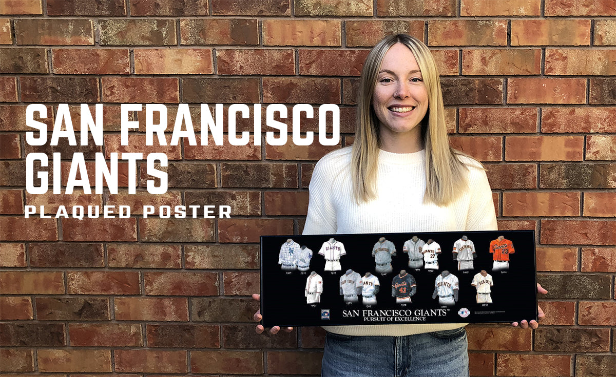 Framed Evolution History San Francisco Giants Uniforms Print — The  Greatest-Scapes
