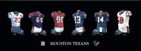 Houston Texans Jerseys, Texans Uniforms