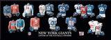 New York Giants uniform history position